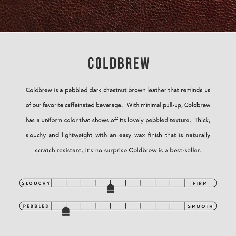 PORTLAND LEATHER Poppy Purse Large Coldbrew - Picture 9 of 10